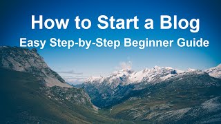 How to Start a Blog in 2024 – Easy Guide for Beginners [upl. by Hollyanne]