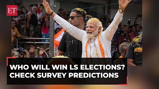 Lok Sabha Elections 2024 NDA likely to win 323 seats INDIA bloc at 163 ETG survey predicts [upl. by Diamante]