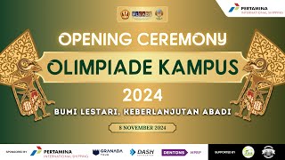 Olimpiade Kampus quotOpening Ceremonyquot [upl. by Kariv802]