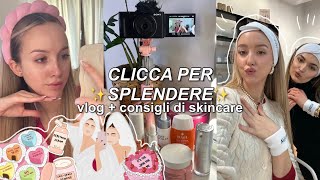 I CONSIGLI SKINCARE che avrei voluto sapere anni fa  vlog  skincare tips ✨👸🏼🧘‍♀️🧖‍♀️🎀 [upl. by Gunilla529]