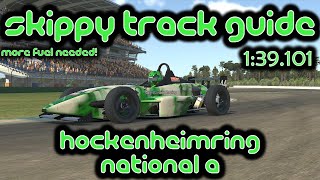 iRacing Track Guide Hockenheimring National A  Skip Barber  139101 [upl. by Bidget]