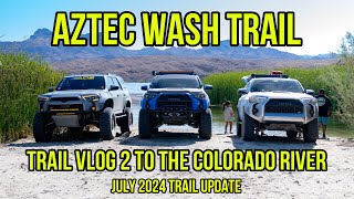 Trail Vlog 2  Aztec Wash Trail [upl. by Balcer]