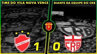 O GOL DA VITÓRIA  Vila Nova 1 x 0 CRB  CAMPEONATO BRASILEIRO SÉRIE B 04092024  NARRAÇÃO [upl. by Fitzger]