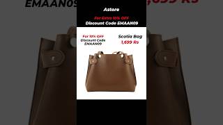 Astore Scotia Bag Discount Code EMAAN09 for 10 Off foryou astorebags astorebagsreview astorepk [upl. by Daven]