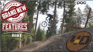 How Sick is the new Blackline AlpenBikePark Chur  Brambrüesch  POC  4K [upl. by Atirma577]