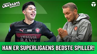 HAN ER SUPERLIGAENS BEDSTE SPILLER  Verdens Lækreste Superliga [upl. by Lananna]