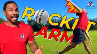 HOW to IMPROVE Your ARM SPEED  Fast Bowling Drills [upl. by Mendie61]