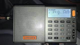 Shannon VOLMET 3413 kHZ USB strong signal into the jungles of Rio Capim Brazil [upl. by Yehsa]