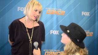 Stacey Tookey Interview So You Think You Can Dance 81015 [upl. by Adela]