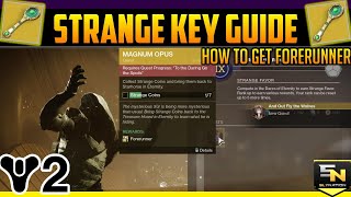 Destiny 2  Strange Key Guide Magnum Opus Quest [upl. by Nwahsem]