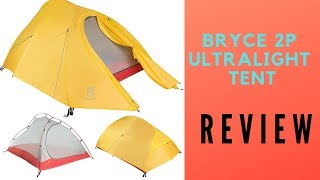 Bryce 2p Ultralight Tent review 2018 [upl. by Edgardo]