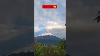 temeroso fumarolas negras obscuras volcan popocatepetl amigos sigueme comparte subscribe [upl. by Ardnama243]