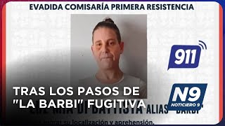 TRAS LOS PASOS DE quotLA BARBIquot FUGITIVA  NOTICIERO 9 [upl. by Ateekahs]