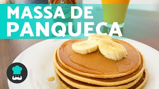 Massa de PANQUECA AMERICANA simples 🥞 e deliciosa 😍 [upl. by Aytnahs967]