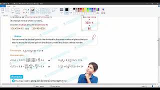 lesson 4math grade 6 division and multiplication decimal unit 8 المعاصر سته ابتدائى ماث ترم تانى [upl. by Nwadrebma]