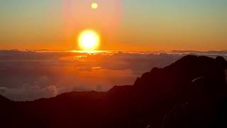 Sunrise at Haleakala  Maui Hawaii [upl. by Erroll511]