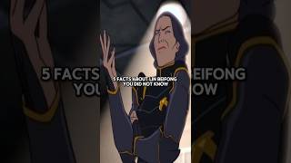 5 facts about Lin Beifong you did not know avatarthelastairbender avatar [upl. by Whitcomb358]