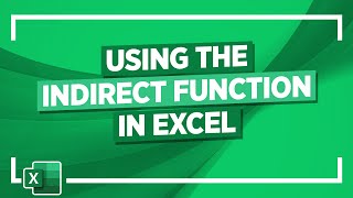 Excel Tutorial Using the INDIRECT Function in Excel [upl. by Pellet]