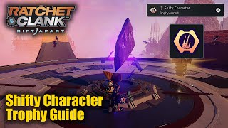 Ratchet amp Clank Rift Apart • Shifty Character Trophy Guide Hit Crystal on Blizar and Cordelion [upl. by Aelak412]