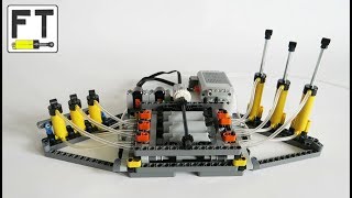 LEGO Technic selector for RC pneumatics MOC [upl. by Hoye]