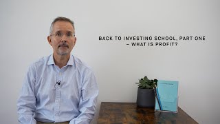 Back to investing school part one  what is profit [upl. by Llednahc]