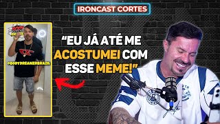 CARIANI ABRE O JOGO SOBRE MEME DA INTERNET – IRONCAST CORTES [upl. by Sucramat]