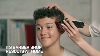 Easy haircut for a teenager at home with a hair clipper EASY FADE Remington HC500 [upl. by Kondon769]