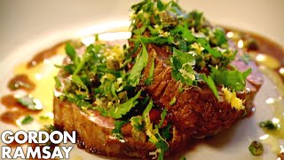 Fillet Steak with Gremolata  Gordon Ramsay [upl. by Stefa]