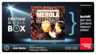 Mario Merola e Francesco Merola  Ave Maria LIVE [upl. by Preiser]