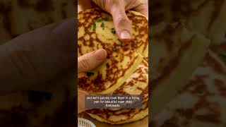 Protein Flatbread Naan Bread with Greek Yogurt No Yeast [upl. by Htiek]