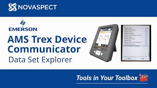 Data Set Explorer on the AMS Trex Device Communicator [upl. by Rydder]