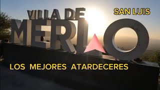 Villa de Merlo tercer mejor microclima del mundo con paisajes y atardeceres únicos que te atrapan 😱 [upl. by Toms]