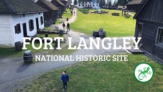 Fort Langley National Historic Site  British Columbia Canada [upl. by Nahgiem]