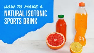 How to Make Your Own Isotonic Sports Drink [upl. by Ainit976]