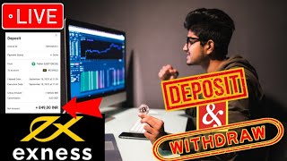 How to Deposit amp Withdraw in Exness using Crypto Method [upl. by Haimirej]