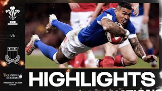 HIGHLIGHTS  🏴󠁧󠁢󠁷󠁬󠁳󠁿 WALES V ITALY 🇮🇹  2024 GUINNESS MENS SIX NATIONS RUGBY [upl. by Carlstrom]