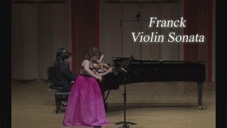 Franck Violin Sonata [upl. by Cowden848]