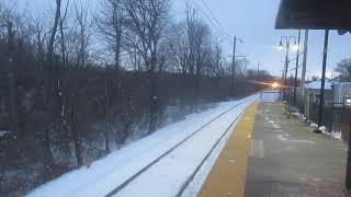 A Late SEPTA Regional Rail LansdaleDoylestown Line Train 554 at Chalfont [upl. by Gabbie225]