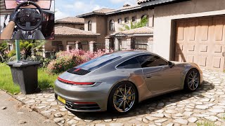 700HP Porsche 911 Carrera S  Forza Horizon 5  Thrustmaster TX [upl. by Rooke870]