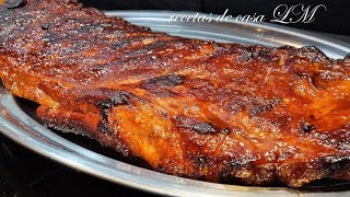 RECETA DE COSTILLAS BBQ ESTILO FOSTER´S HOLLYWOOD [upl. by Garold989]