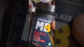 Muscleblaze supergainer vs real mass gainer review experience using massgainers weightgainer [upl. by Aicirtam]