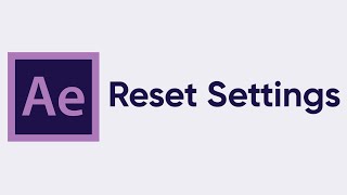 Reset After Effects  Reset After Effects To Default Settings  100 Working [upl. by Ierdna]