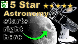 Starter Telescopes 2021 SkyWatcher Heritage 130P FlexTube™ Parabolic Dobsonian Telescope [upl. by Arraeic]