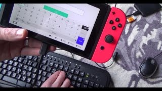 How to Connect Keyboards etc to the Nintendo Switch by using a USBC OTG Cable [upl. by Enifesoj]