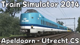 Train Simulator 2014 Apeldoorn  Utrecht CS with ChrisTrains ICM Koploper [upl. by Nnaeitak738]