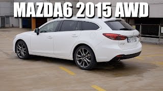 Mazda6 AWD 2015 FL PL  test i jazda próbna [upl. by Nosimaj]