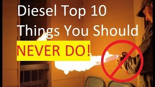 Top 10 Things to Never do to a Diesel [upl. by Aillemac]