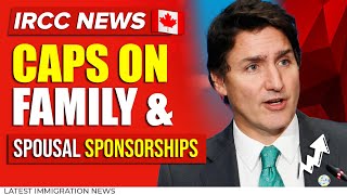 Canada Immigration Now Set CAPS on Family amp Spousal Sponsorships  Quebec Immigration [upl. by Lonni498]