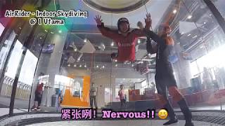 I CAN FLY 我会飞！ AirRider Indoor Skydiving  1 Utama  One Utama  Malaysia [upl. by Eehsar590]