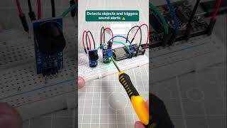 ESP32 Obstacle Detection with Infrared Sensor and Buzzer Alert [upl. by Wall]